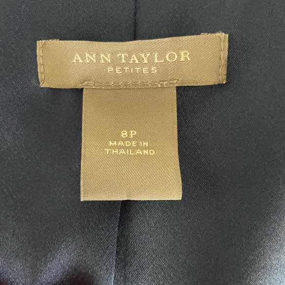Ann Taylor Black Velvet Petite Jacket - Picture 4 of 5